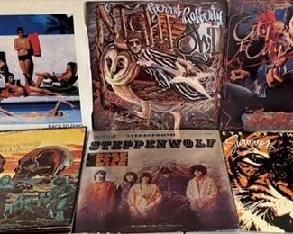 (6) Albums - Trickster, Jerry Rafferty, Steppenwolf, & Survivors