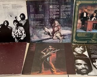 (6) Albums, Jethro Tull, Creedence, Jeff Beck - Blow By Blow, Aqualung, Heavy Horses & More