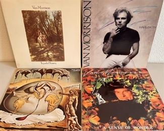(3) Van Morrison Albums - Tupelo Honey, Wavelength, Sense Of Wonder, And (1) James Gang New Born