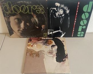 (3) Doors Albums - Self Titled, Alive She Cried, And Weird Scenes Inside The Gold Mine