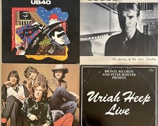 (3) Albums - Traffic 1968, Uriah Heep Live 1978, UB40 Labor Of Love 1983, Sting Blue Turtles 1985