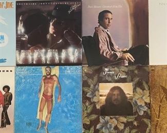 (8) Vintage Albums - (3) Jimmie Spheeris, Poco, Paul Simon, Joe Jackson, South Side Johnny, Isley Brothers