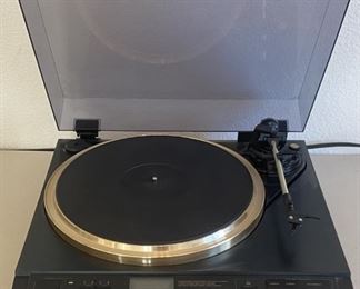Onkyo CP-1057F Quartz Locked Direct Drive Fully Automatic Turntable With Power Cable And Dust Cover