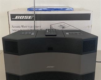 Bose Acoustic Wave Music System II With Original Box Remote And Accessories