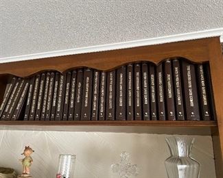 Louis L’Amour leather bound novels