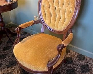 Victorian Eastlake parlor chair