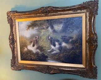 Antique oil on canvas