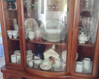 China hutch with China