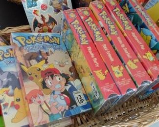 Sealed Pokemon VHS tapes