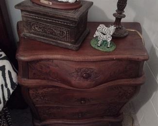 Mahogany nightstands