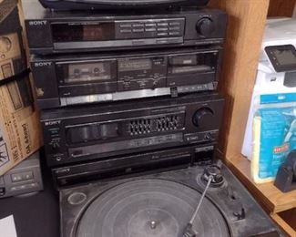Sony stereo components