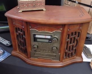 Record player with CD and radio brand new
