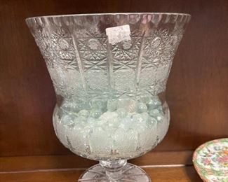 Czechoslovakian Glass Vase