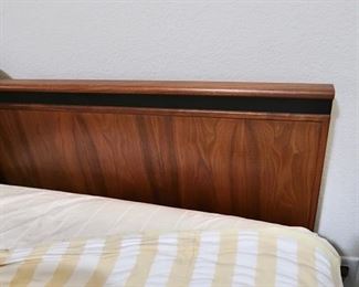 $350.00 - MCM Esprit Merton L Gershun for Dillingham Headboard in Excellent Condition (includes mattress set) -72" W x 18.5" D  x 30" H Complete Bedroom Set for $2,100.00.  