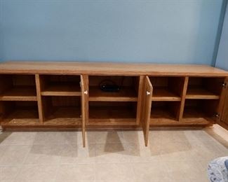 $225 - Credenza / Media Cabinet - Custom Made -110" W x 31" H x 22" D