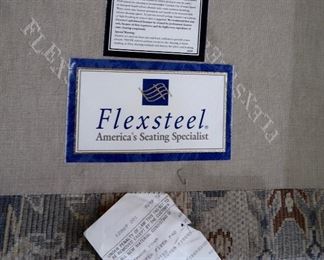 $475.00  Set - Flexsteel Sofa and Loveseat in Excellent Condition.  If Purchased Separately - Sofa for $295.00 & Loveseat for $225.00