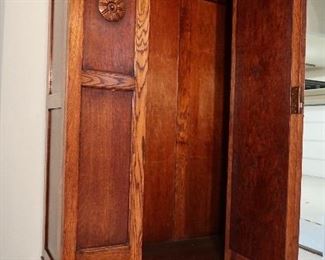$350.00 - Beautiful English Style Wardrobe - Dimensions are 40" L x 17" D x 76" H