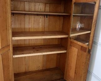 $375.00 - Antique English Style Wardrobe in Excellent Condition with Beautiful Detailing - Great Storage with Shelves Inside - Dimensions - 47" W x 72" H x 18" D
