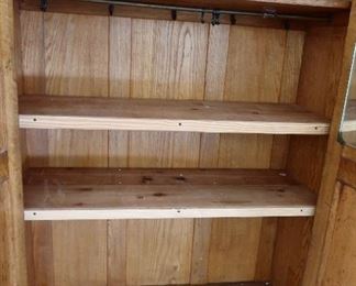 $375.00 - Antique English Style Wardrobe in Excellent Condition with Beautiful Detailing - Great Storage with Shelves Inside - Dimensions - 47" W x 72" H x 18" D