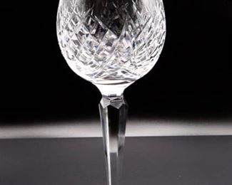 $250.00 - 7-3/8 Waterford Wine Hock Glasses - 12 in set.