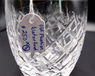 $250.00 - 3.5" Old Fashioned 12 glasses