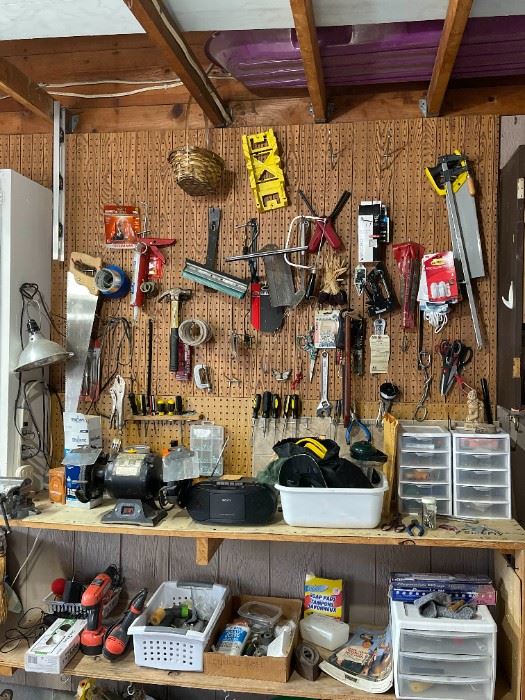 Handyman Garage Lot Miscellaneous Items