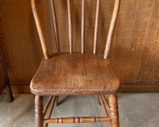 #1428M  antique bentwood chair $55