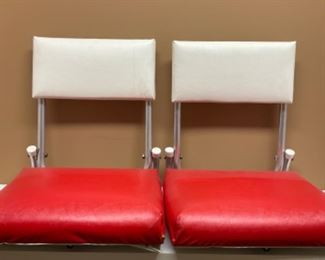 #1582G  Pair of stadium seats $8