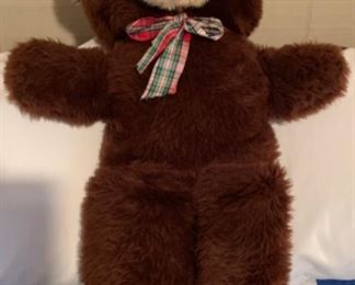 14904K vintage  25” stuffed bear (as is) $5