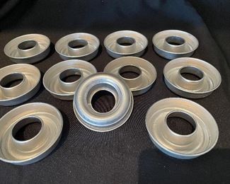 #1682A - Set of 11 vintage jello/aspic molds - $15