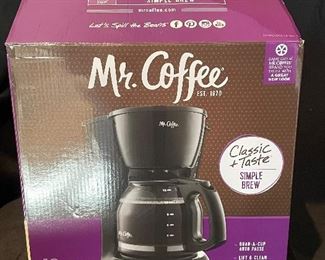 #1036A - Mr. Coffee still in box - $25 ($45 at Walmart!)