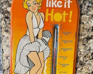 Some like it hot Marilyn Monroe thermometer from the 1970s
