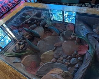 DETAIL OF COFFEE TABLE