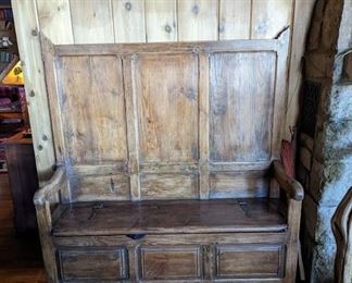 VINTAGE 3 SEAT BENCH FROM FRANCE