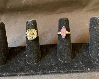 Two 14K Gold Rings