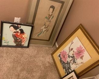 Four Frames Of Asian Art