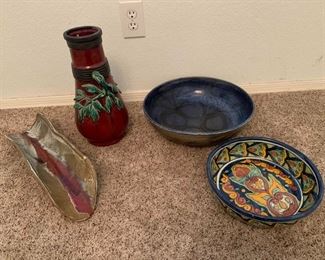 Pretty Painted Pottery Pieces