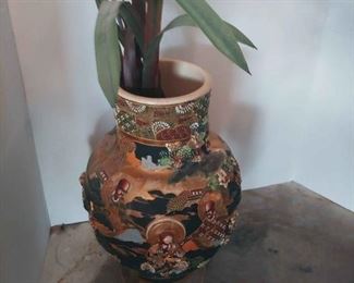 3D Asian Vase