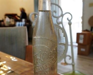 Vintage Dr. Pepper bottle