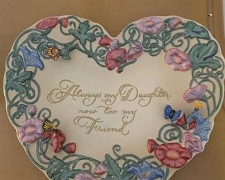 Bradford Exchange "Always My Daughter" from the Expressions From My Heart Collection.