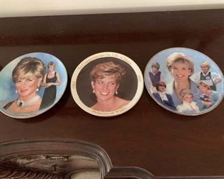Bradford Exchange "Diana a Woman of Style", Staffordshire Diana Plate, Danbury Mint "The Peoples Princess"