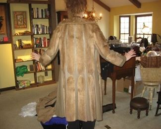 Vintage Fur and Leather coat