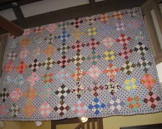 Handmade king size quilt