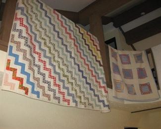 2 more Hand made kingvsize quilts