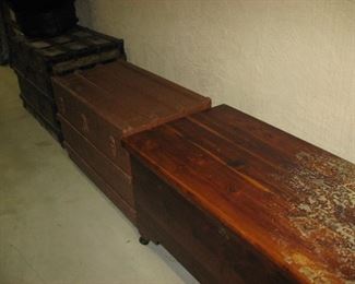 Trunks and cedar chest