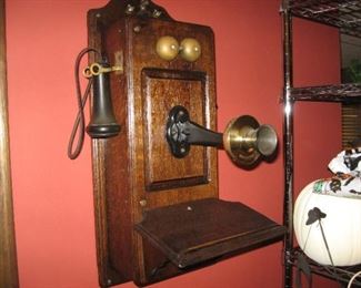Old workable wall phone