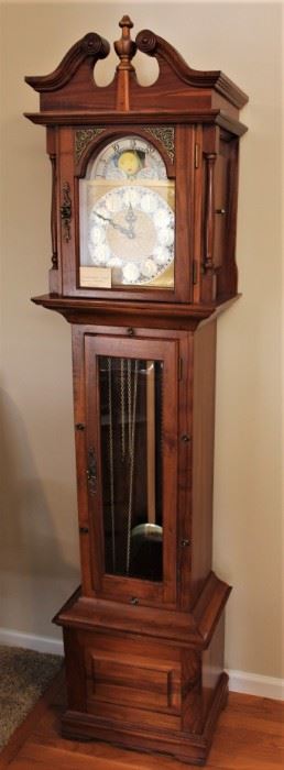 Emperor Grandfather Clock, made in Western Germany.