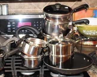 Clean cookware.