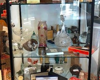 Antiques and Collectibles, Baccarat Decanter, Hummels, Royal Doulton, more