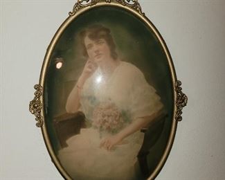 Antique Oval Picture